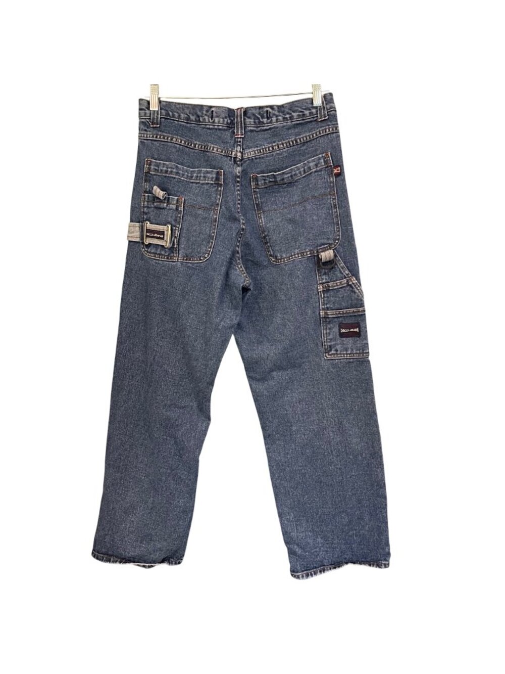 Paco Jeans Wide Leg Carpenter Vtg 90s Y2K Hip Hop Big Pockets 32x30 (32x29)